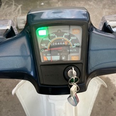 武川ボアアップ済み！カブカスタム　4速セル付き　リアボックス付属　の画像