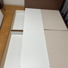 ニトリ　シングルベッドの画像