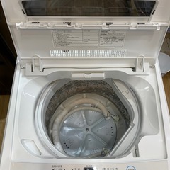 全自動洗濯機　maxzen JW70WP01　の画像