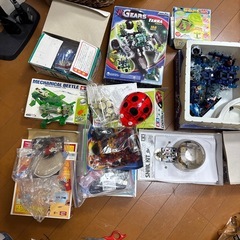 【あげます】子供用自作おもちゃ【ジャンク】パーツの画像