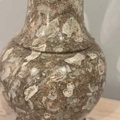 大型　石の花瓶　骨董の画像
