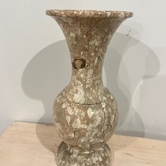 大型　石の花瓶　骨董の画像