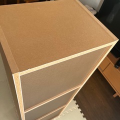 無印　カラーボックスの画像