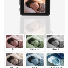 デジタルトイカメラ ミニカメラ 1.44インチ画面 25g 32GBカードの画像