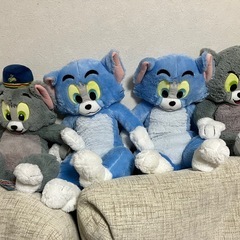 トムとジェリーのぬいぐるみまとめて可愛がってください‼️の画像