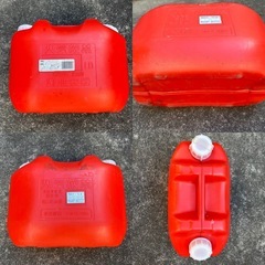 石油ファンヒーターとポリタンク10Lセットの画像