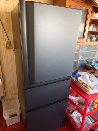 栃木県 TOSHIBA 東芝 ノンフロン冷凍冷蔵庫 GR-W33SC 2025年製 3ドア 326L