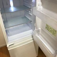 冷蔵庫 シャープ 付け替えどっちもドア 左開き 右開き 137L 幅48cm SJ-D14E-W  (ご近所でしたら車で運ぶことも可能：要相談)の画像