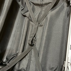 キャリーケースホワイト鍵2本付きの画像