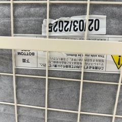 【ドリーム川西店御来店限定】☆ジモティー見たよ♪割引☆脚付きシングルベッド／クリーニング済み【2125560000036951】の画像