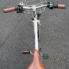 24型 子供　キッズ　自転車 Volkswagen 白　シティの画像