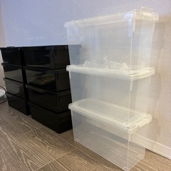 【中古品】コミック収納ケース11個セットの画像