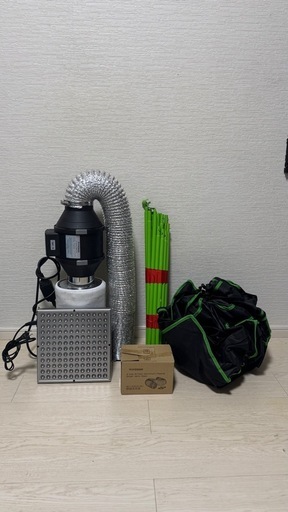 【グローキット一式】すぐに室内栽培スタート可能！