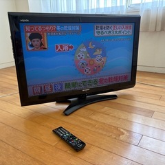 SHARP テレビの画像