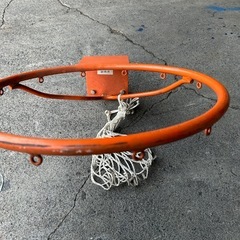 バスケットゴールの画像