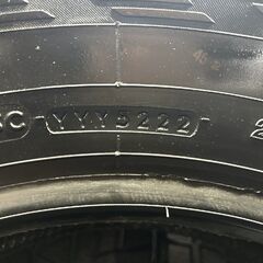 【新品】YOKOHAMA ice GUARD G075 215/80R16 103Q 16インチ スタッドレス 4本 22年製 ランクル70 リフトアップジムニー等　(STY043)の画像