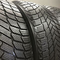 未走行に近い【MICHELIN X-ICE SNOW SUV 255/55R20 295/45R20】スタッドレス【Porsche カイエン 20インチ 9/10.5J5HPCD130+50/+64】 STA056の画像