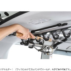 IF14 ロッドホルダー Jフックタイプ 7本用の画像