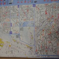 2026年カレンダー　日本地図　や路線図付き　かなり大きいです　　　　　11月24日に限り、別途料金なしで秋葉原駅、渋谷駅、御茶ノ水駅でも取引できます　　の画像