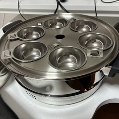 ステンレスの鍋3点セットの画像