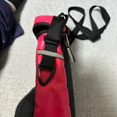 ザノースフェイス　ヒューズボックスポーチ　レッド(中古品）の画像