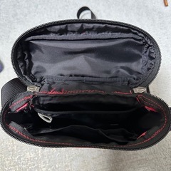 ザノースフェイス　ヒューズボックスポーチ　レッド(中古品）の画像