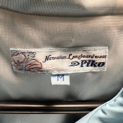 Piko ハワイアンナイロンジャケット 水色の画像