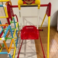アンパンマン　ブランコ付き　ジャングルジム　鉄棒　滑り台　の画像