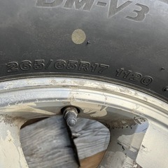 【受付終了】ランドクルーザープラドスノータイヤホイールセットの画像