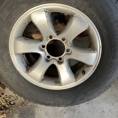 【受付終了】ランドクルーザープラドスノータイヤホイールセットの画像