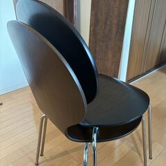 【引き取りに来ていただける方限定】アリンコ風　チェア   ２脚セットの画像