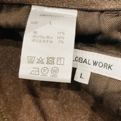 グローバルワーク　スキニーズボンの画像