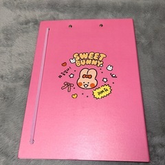 韓国キャラ A4  挟めるファイルの画像