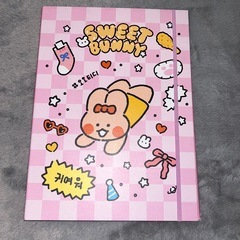 韓国キャラ A4  挟めるファイルの画像