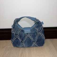 デニムミニショルダーバッグの画像