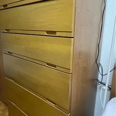 洋服タンス 衣類収納 の画像