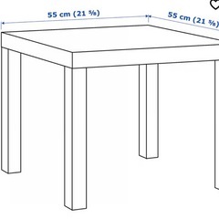 IKEA サイドテーブル ラック の画像