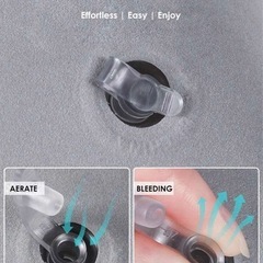 空気枕(キャンプなどに)の画像