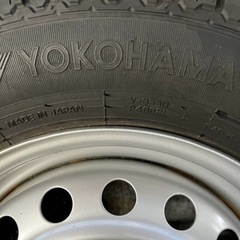 ハイゼット用タイヤホイールセット純正の画像