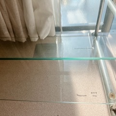 ガラスサイドテーブルの画像