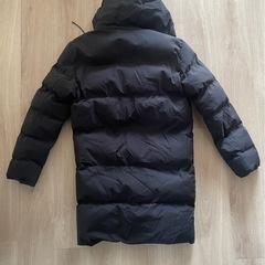 値下げ！ダウンジャケット XL ブラック 着丈85cmの画像