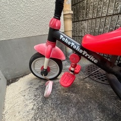 自転車　三輪車の画像