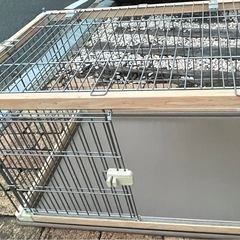 ペット　ゲージ　サークル　屋根付きの画像