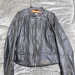 ハーレーダビッドソン 本革ジャケット レディースSサイズの画像