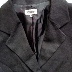 atelier 黒 スカートスーツ 長袖 サイズ11ARの画像