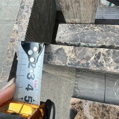 天然大理石天板ブラウンの画像