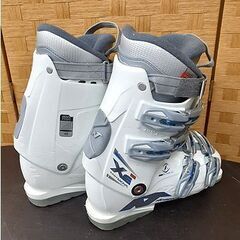 札幌【24.0～24,5cm NORDICA アルペンスキーブーツ】EASY MOVE XE アウトソール285mm フレックス40 4バックル ホワイト スキー靴 ノルディカ 北20条店の画像