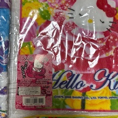 【新品未使用】キティちゃん♡レアご当地タオルの画像