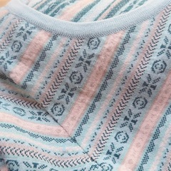 ジョンスメドレー Sサイズ ニット セーター ボーダー 新品タグ付きの画像