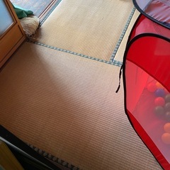 古民家の和畳の画像